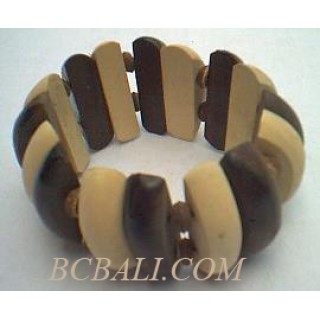 Bali Wooden Organic Bracelets